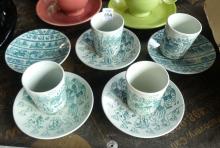 NINE CUPS AND TEN SAUCERS