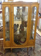 GILTWOOD DISPLAY CABINET