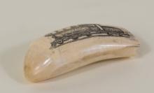 EDAVILLE RAILROAD SCRIMSHAW