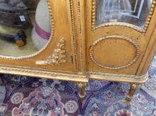 GILTWOOD DISPLAY CABINET