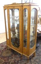 GILTWOOD DISPLAY CABINET