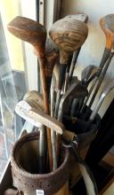 ANTIQUE GOLF CLUBS