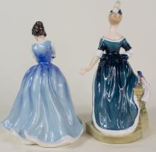 TWO ROYAL DOULTON FIGURINES