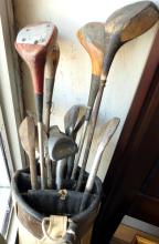 ANTIQUE GOLF CLUBS