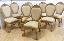 SET OF DECORATOR DINING CHAIRS