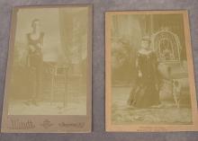TWO RARE ANTIQUE PHOTOGRAPHS
