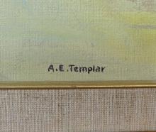 ALBERT TEMPLAR OIL PAINTING