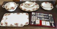 "OLD COUNTRY ROSES" SERVING PIECES