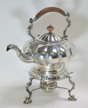 SILVERPLATED TIP KETTLE
