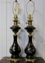 PAIR OF FRENCH TABLE LAMPS