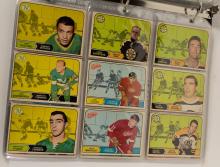 BINDER OF 1960'S HOCKEY CARDS