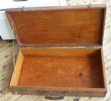 WOODEN SUITCASE