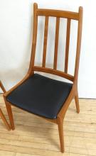 PAIR OF MCM TEAK CHAIRS