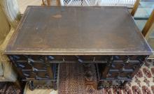 ANTIQUE OAK DESK