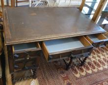 ANTIQUE OAK DESK