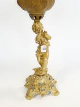 FIGURAL BANQUET OIL LAMP