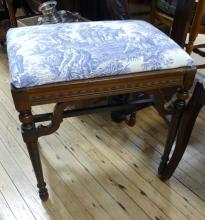 VICTORIAN SIDE CHAIR AND BENCH SEAT