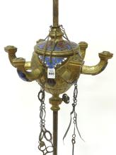 MIDDLE EASTERN WHALE OIL LAMP