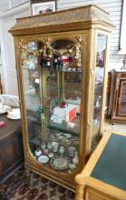 GILTWOOD CURIO CABINET