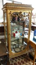 GILTWOOD CURIO CABINET