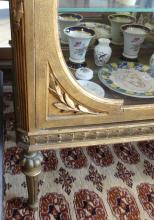 GILTWOOD CURIO CABINET