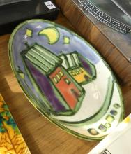 SCULPTURE AND TWO WALL PLAQUES