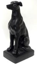 CERAMIC "DOG" SCULPTURE