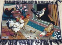 PERSIAN "CHICKEN" RUG