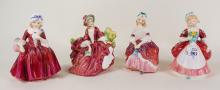 FOUR ROYAL DOULTON FIGURINES