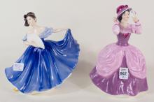 TWO ROYAL DOULTON FIGURINES