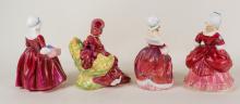 FOUR ROYAL DOULTON FIGURINES