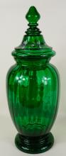 LARGE MARY GREGORY JAR