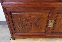 CHINESE ROSEWOOD DISPLAY CABINET