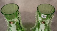 PAIR OF MARY GREGORY VASES