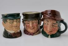 ROYAL DOULTON CHARACTER JUGS