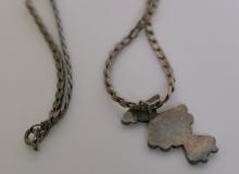 STERLING CHAIN AND PENDANT