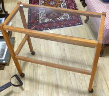 TEAK SERVING CART