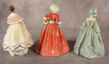 THREE ROYAL WORCESTER FIGURINES