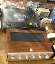 REALISTIC AMPLIFIER AND TURNTABLE