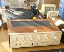 REALISTIC AMPLIFIER AND TURNTABLE