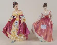 TWO ROYAL DOULTON FIGURINES