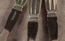 THREE GEORG JENSEN SERVERS