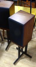 PAIR OF CASTLE SPEAKERS WITH STANDS