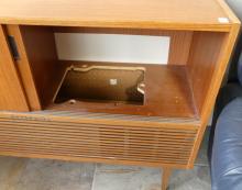 NORMENDE TEAK STEREO CABINET