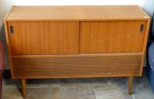 NORMENDE TEAK STEREO CABINET