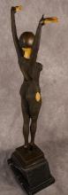 CHIPARUS "STARFISH DANCER" BRONZE SCULPTURE