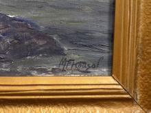 FRAMED MATTHEW KOUSAL OIL PAINTING