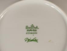 BJORN WIINBLAD VASE AND DISH