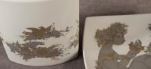 BJORN WIINBLAD VASE AND DISH