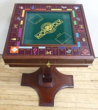 FRANKLIN MINT MONOPOLY GAMES TABLE